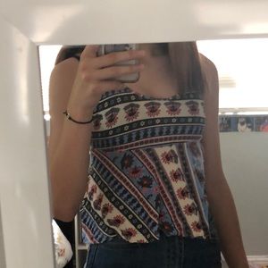 cropped tank top